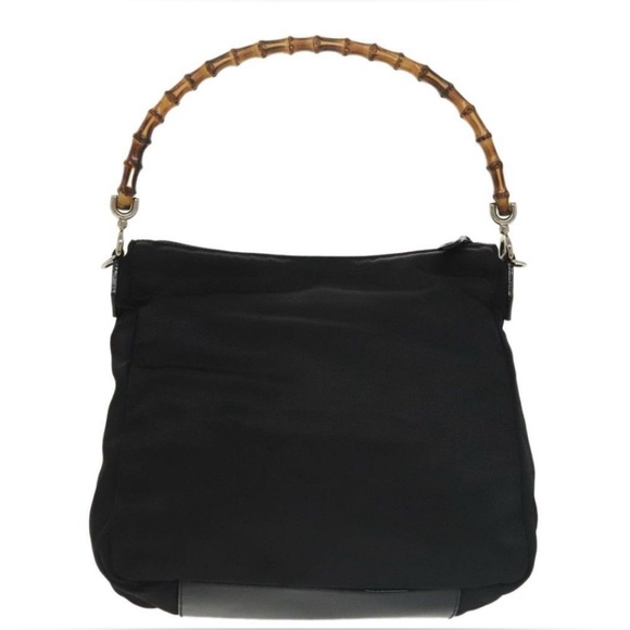 Gucci Bamboo 2 way nylon tote bag - Picture 2 of 11